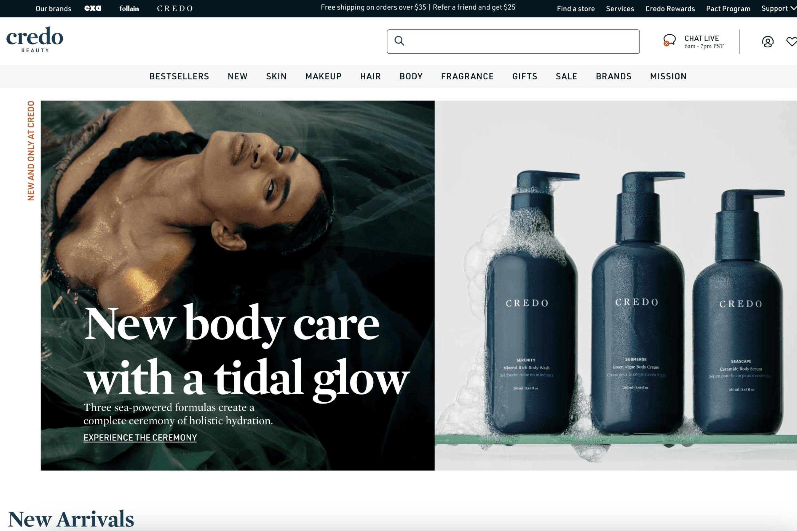 credo-beauty-homepage