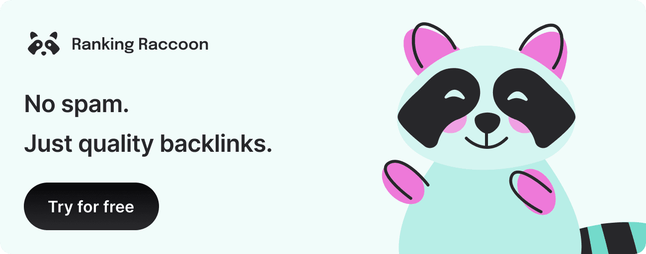 Ranking Raccoon banner