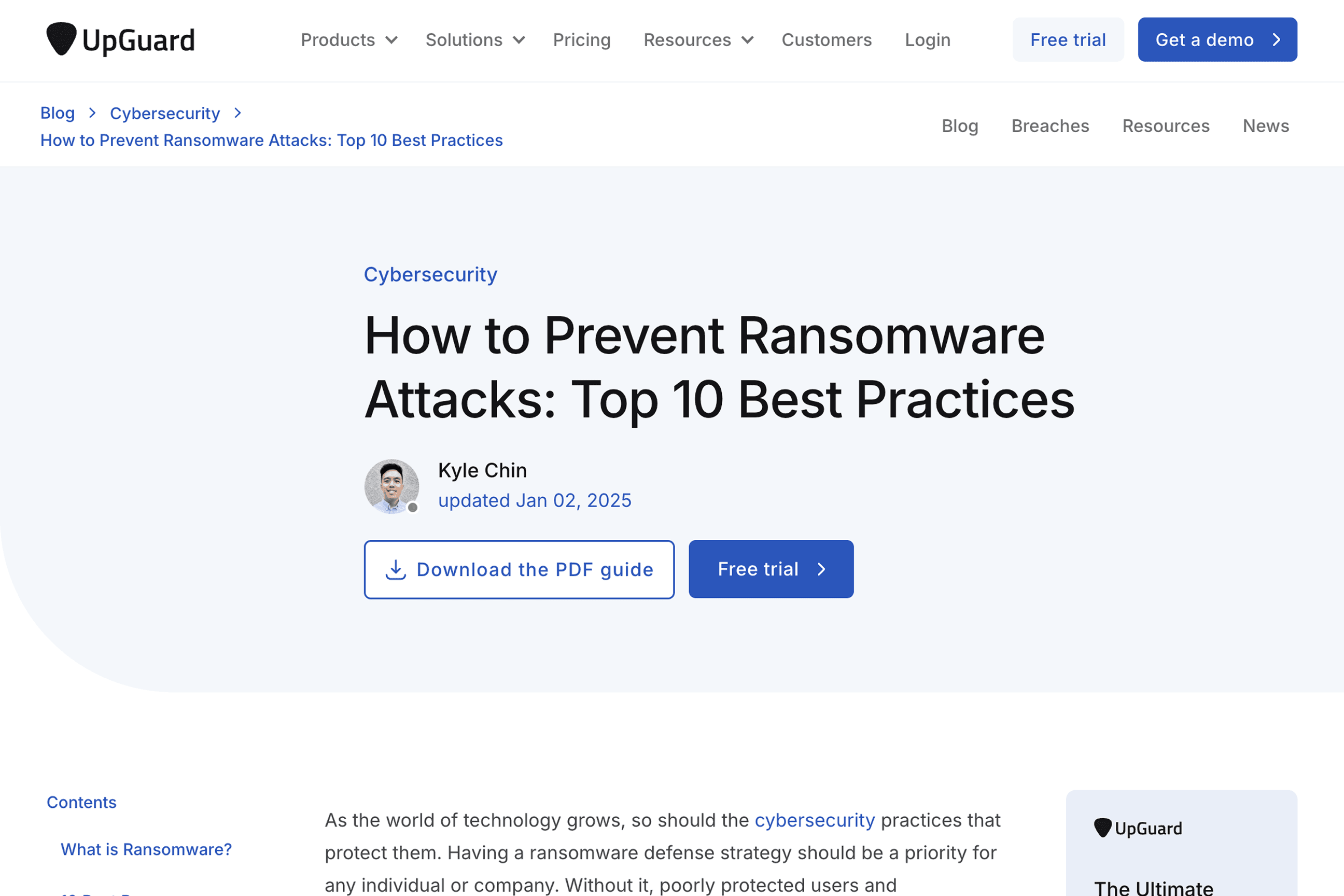 UpGuard's Guide