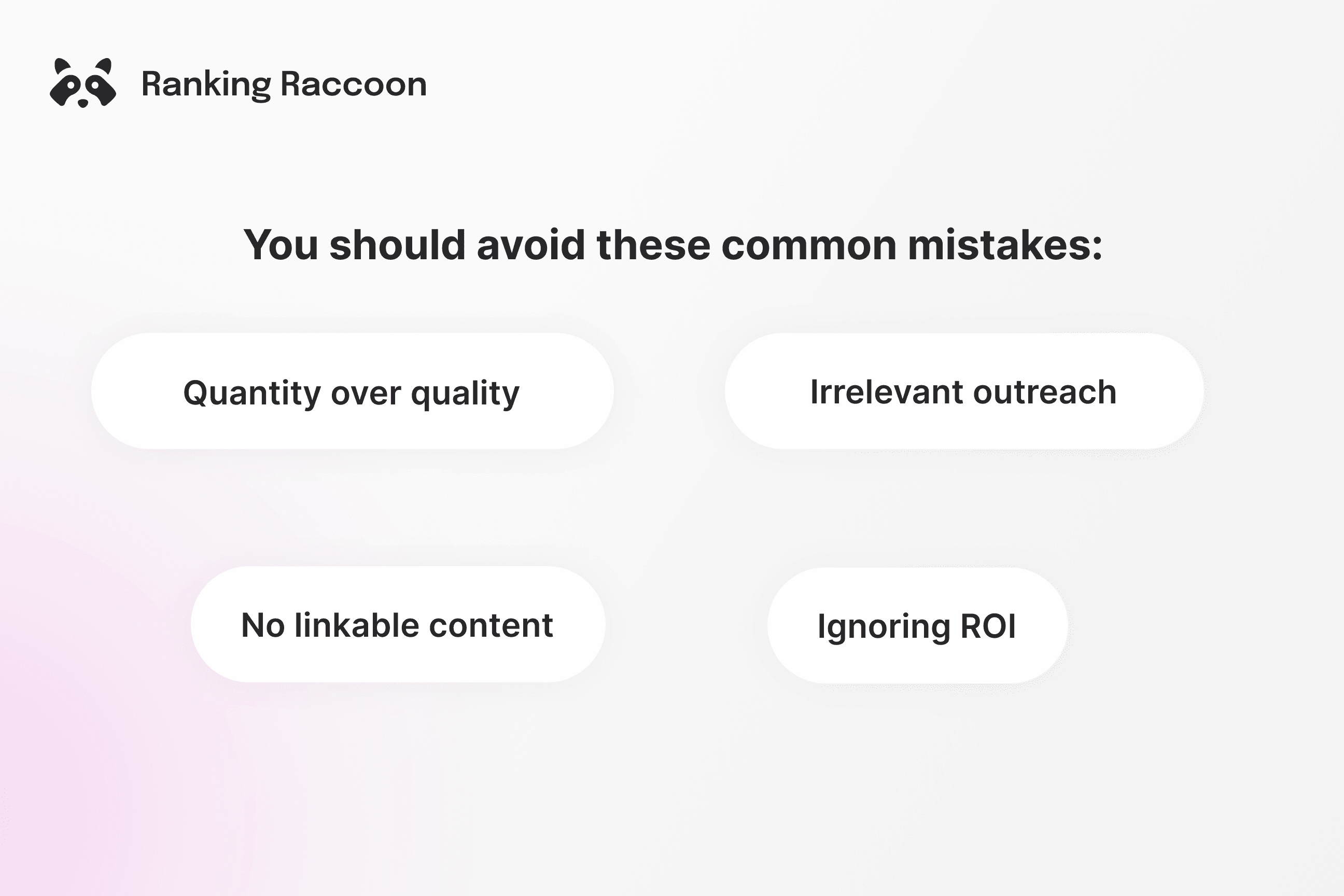 common saas link building mistakes