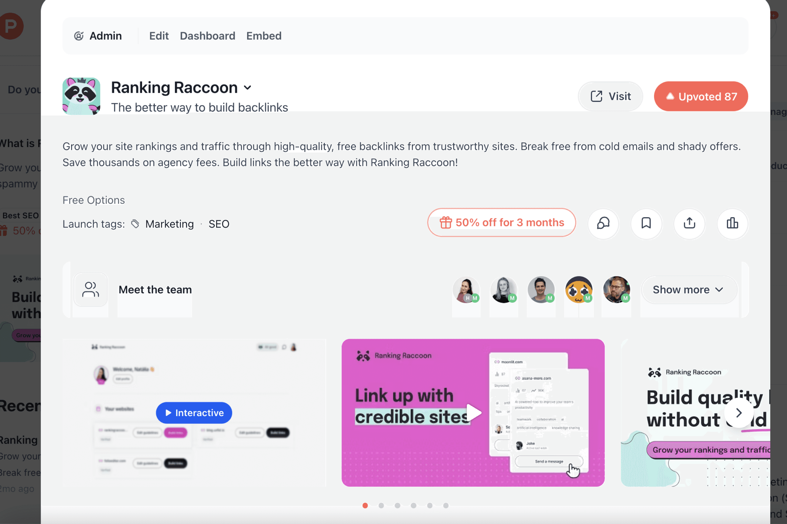product-hunt-launch-page