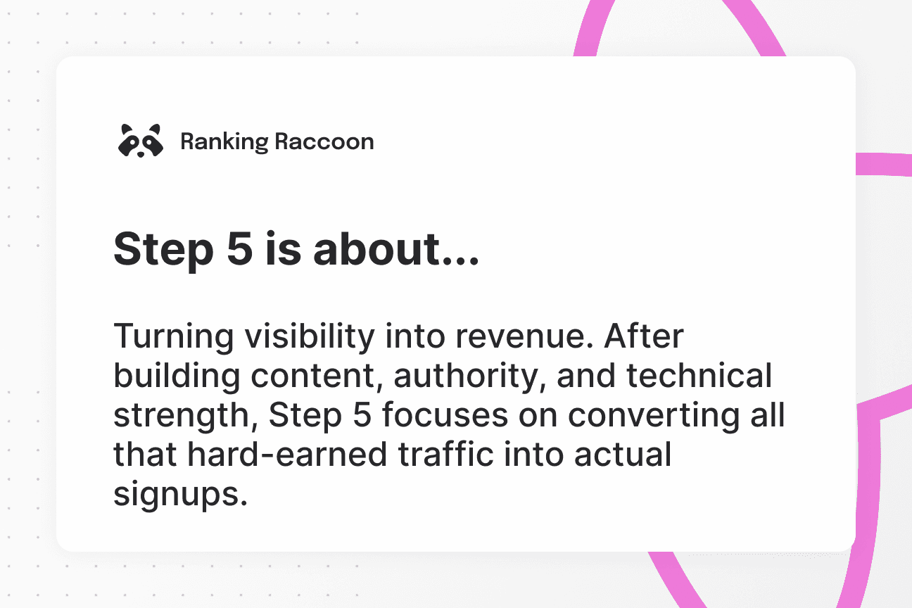 saas seo roadmap step 5