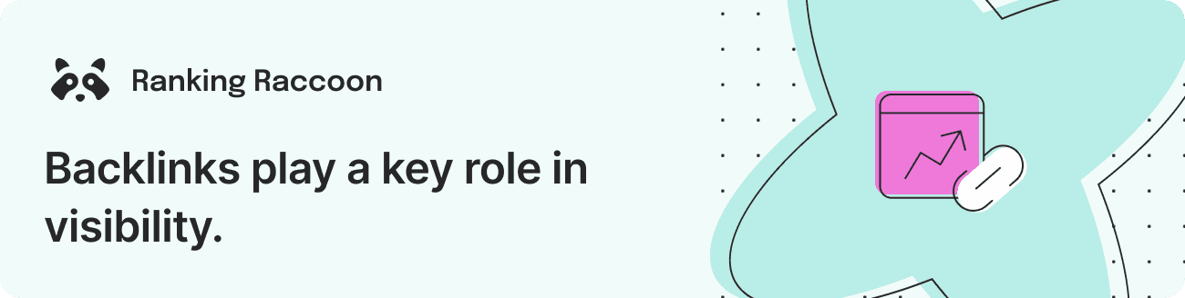 backlinks play a key role in visibility quote image