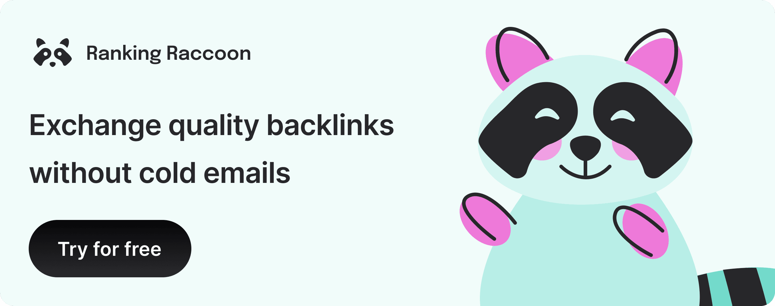 Ranking Raccoon link exchange platform