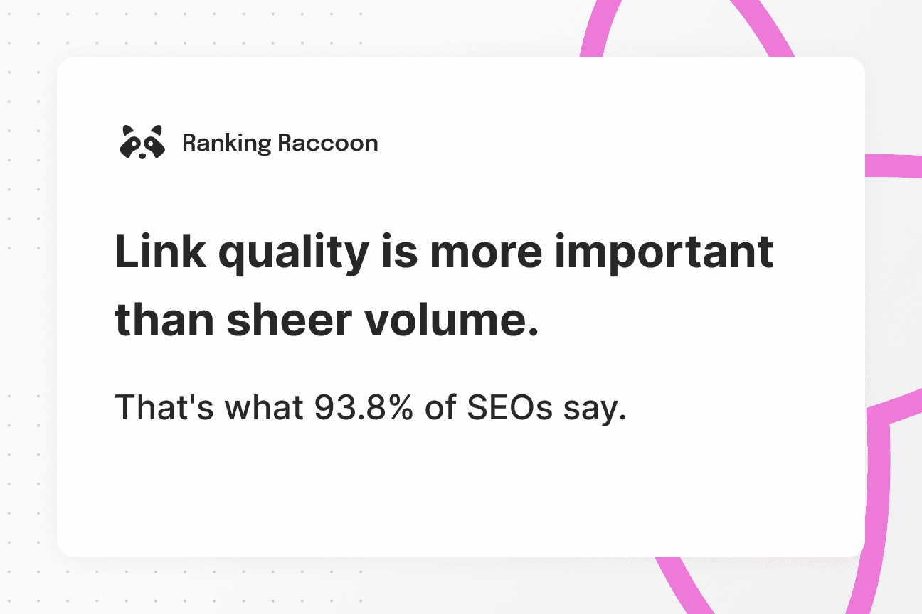 quote about link quality
