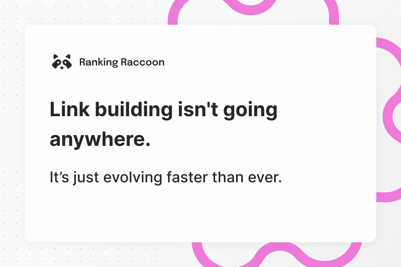 state of link building quote